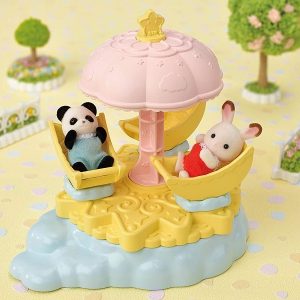 Sylvanian Family – Giostra per Bebè con un personaggino
